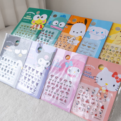 Sanrio Stickers para Uñas