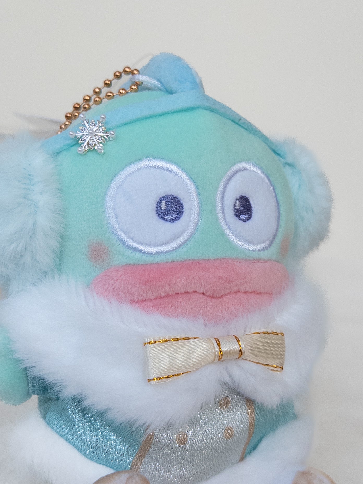 Hangyodon Snow Fantasy Munyugurumi Peluche Llavero