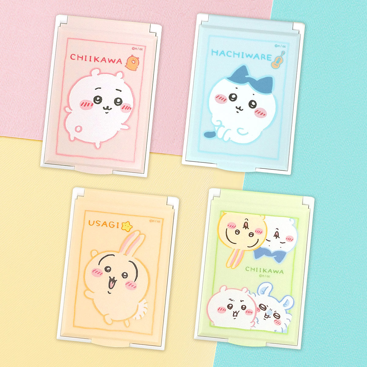 Chiikawa Espejo Plegable | Hachiware Usagi
