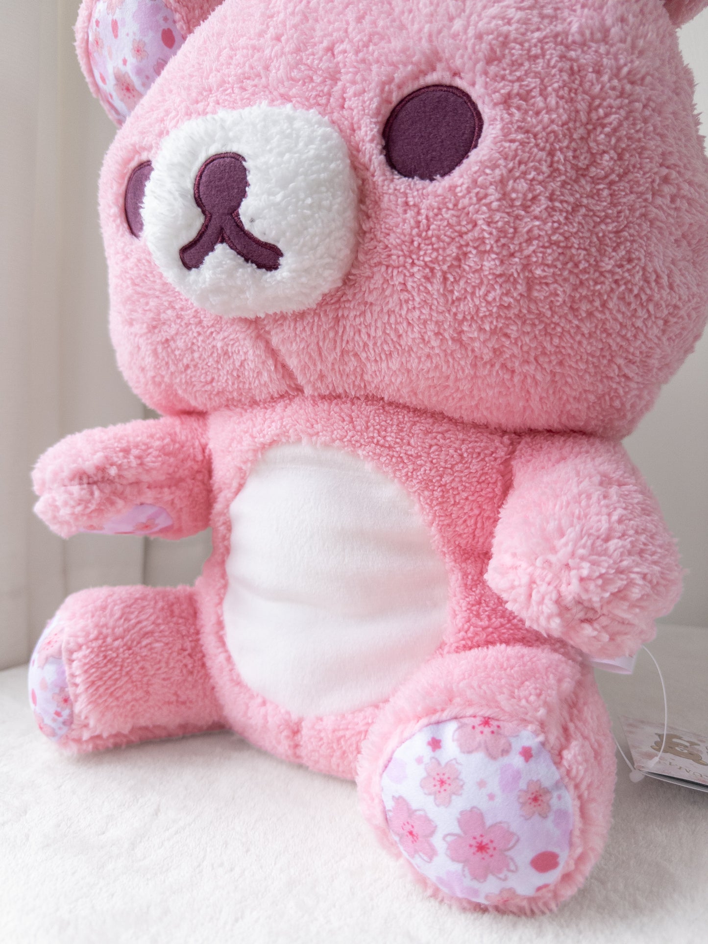 Rilakkuma Sakura Peluche Rosado Grande