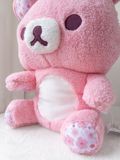 Rilakkuma Sakura Peluche Rosado Grande
