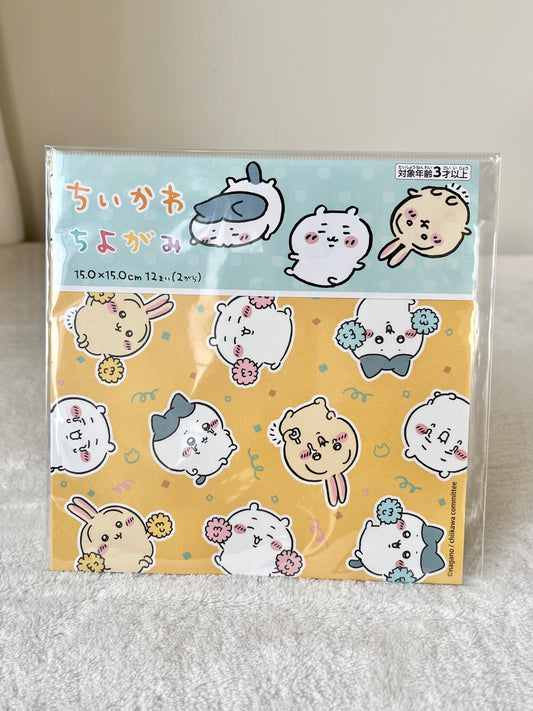 Chiikawa Papel Chiyogami Origami