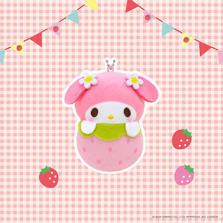 Sanrio Fresa 🍓 Peluche Llavero