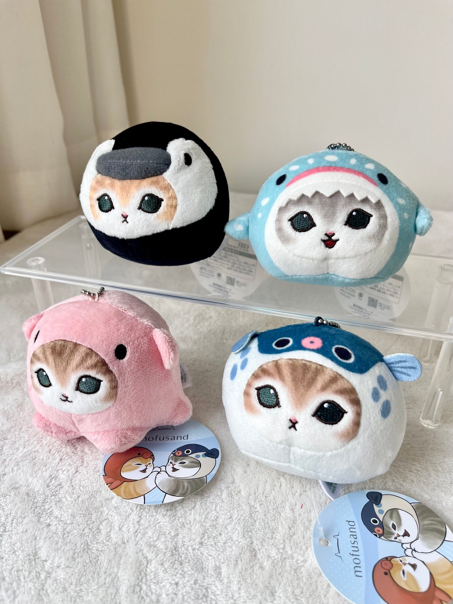 Mofusand Bolita Marina Peluche Llavero
