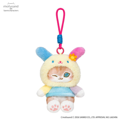Mofusand x Sanrio Peluche Llavero