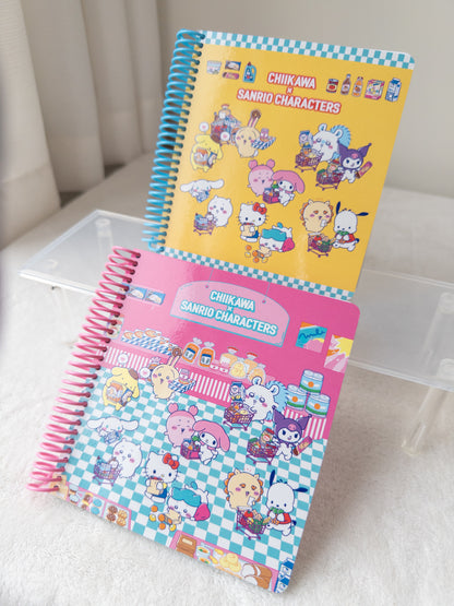 Chiikawa x Sanrio Cuaderno Anillado