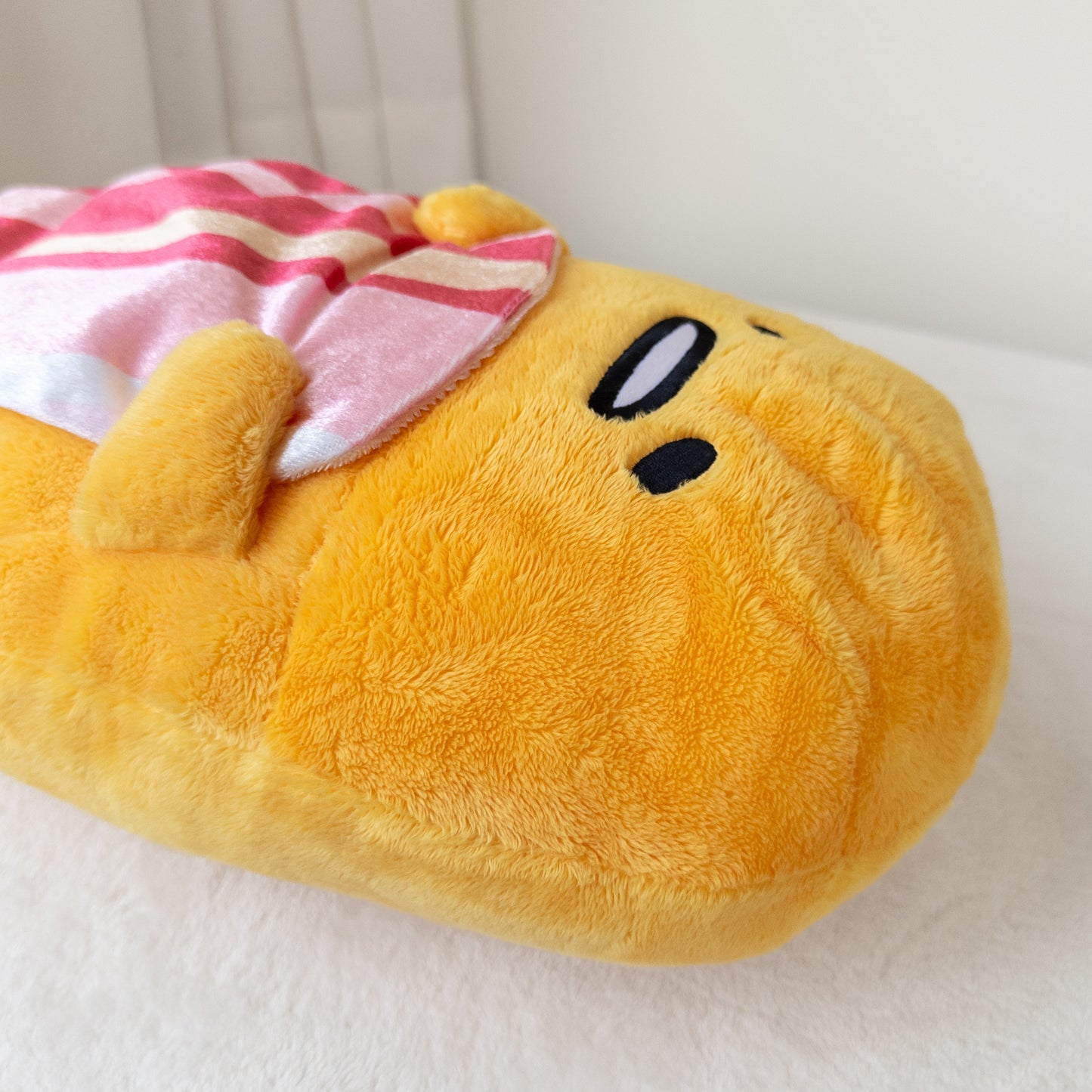 Gudetama Tocino Sábana Peluche Grande