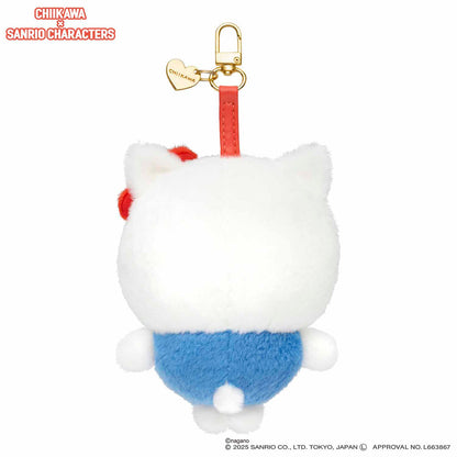 Chiikawa x Sanrio Kiramekko Peluche Llavero