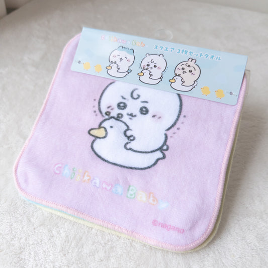 Chiikawa Baby Toallas Set x3