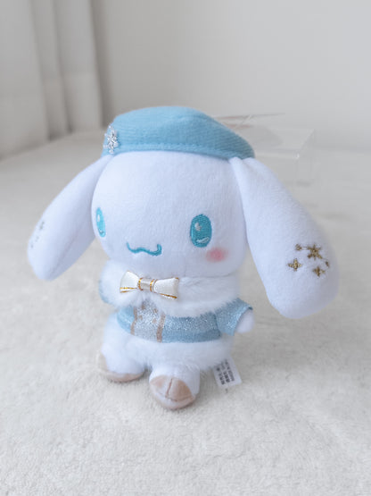 Cinnamoroll Snow Fantasy Munyugurumi Peluche Llavero