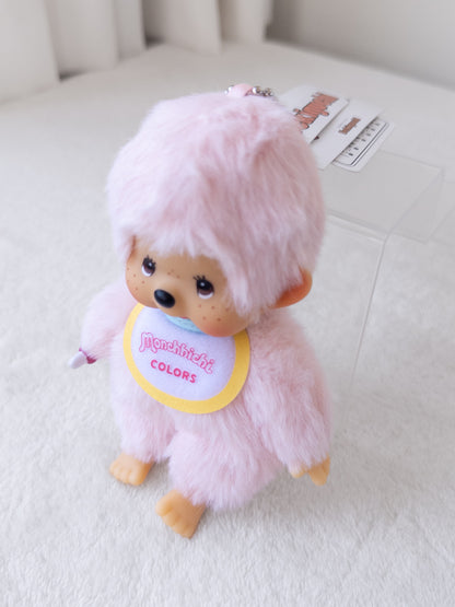 Monchhichi Colors Rosa Claro 🌸 Peluche Llavero