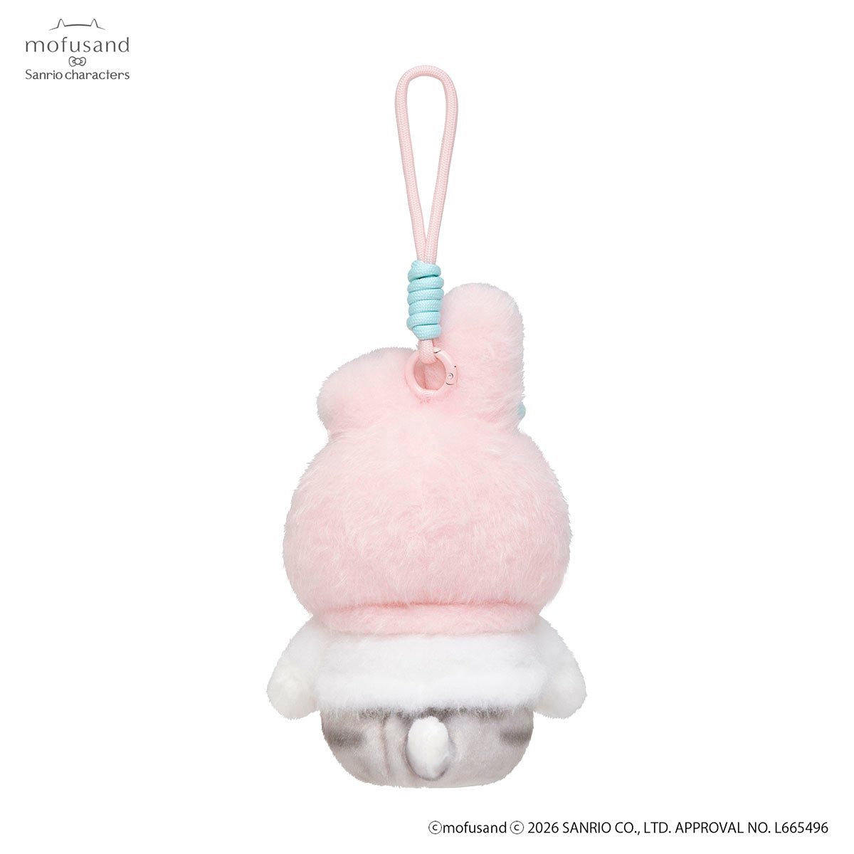 Mofusand x Sanrio Peluche Llavero