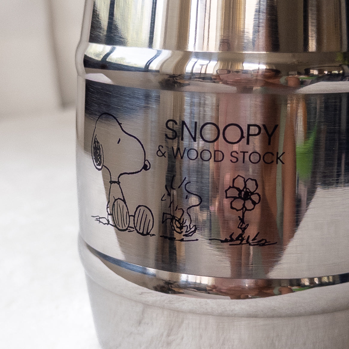 Snoopy Mug Taza de Acero Inoxidable