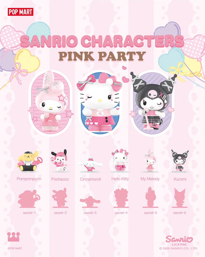 Sanrio Pink Party 🪩💕 Figura Popmart