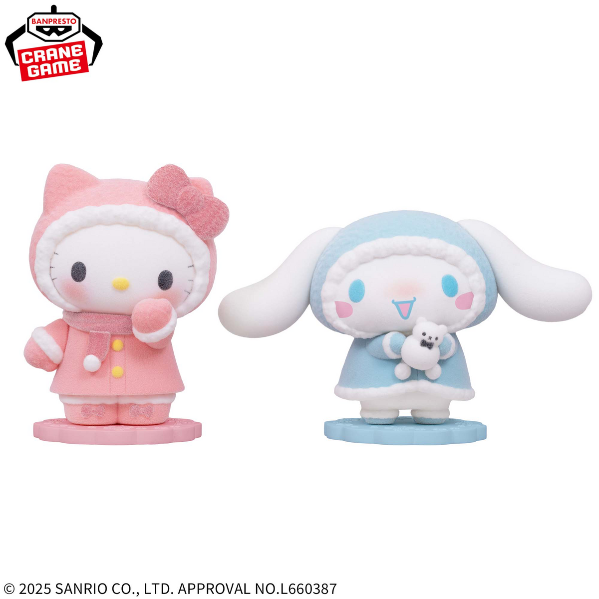 Sanrio Invernal Fluffy Puffy Figura | Bandai Namco Banpresto