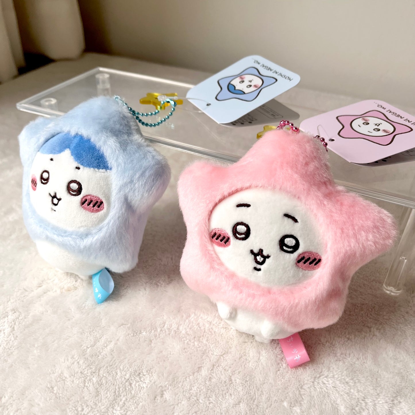 Chiikawa Hachiware Estrella Peluche Llavero