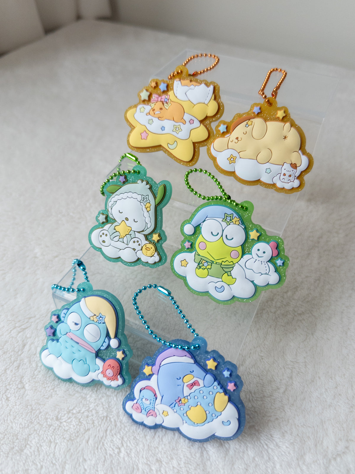 Sanrio Dormilones Llavero de Jebe