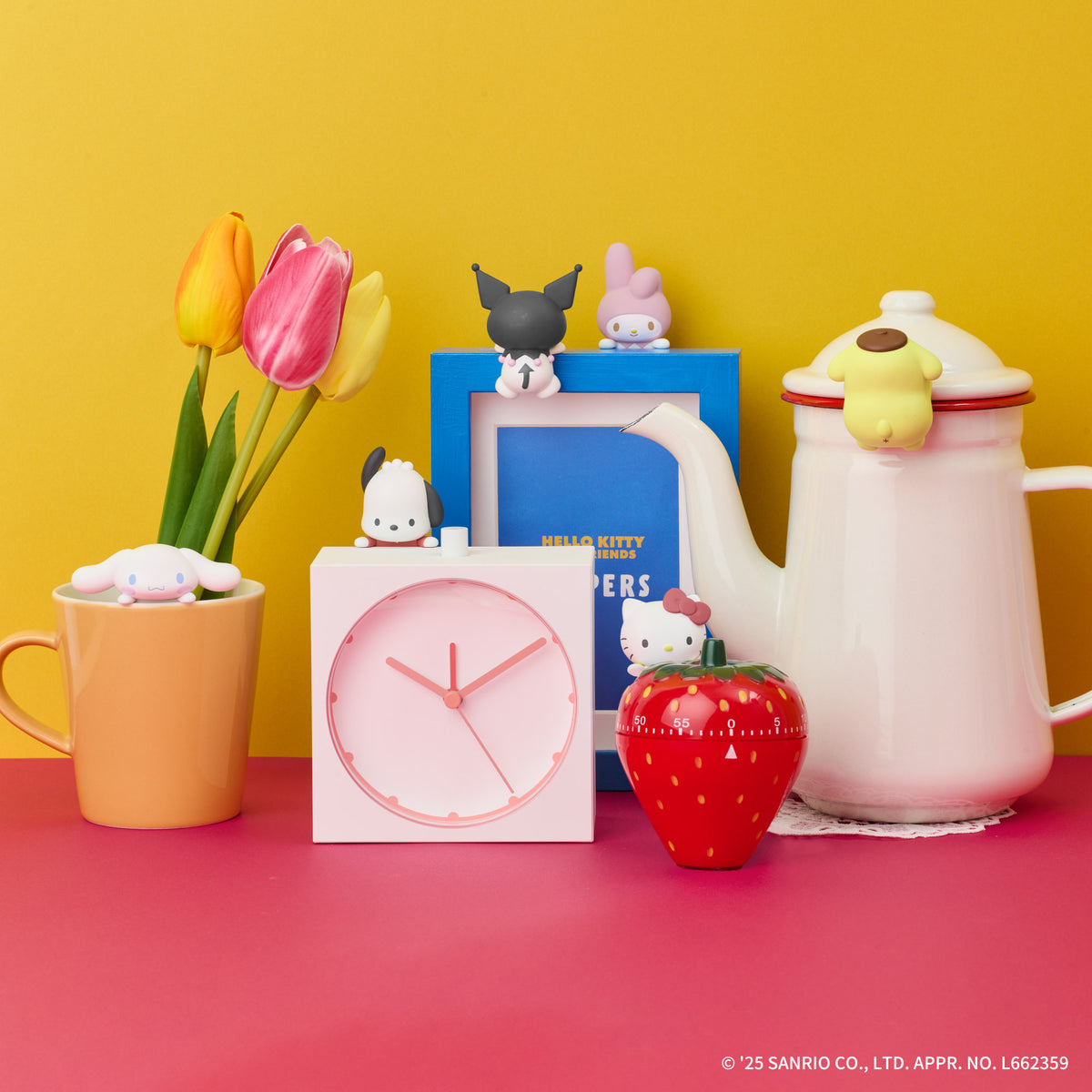 Sanrio Hippers | Mini Figuras Decorativas