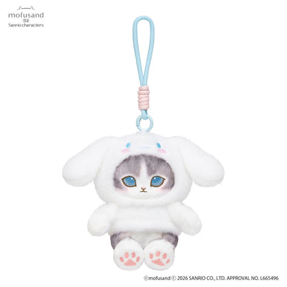 Mofusand x Sanrio Peluche Llavero