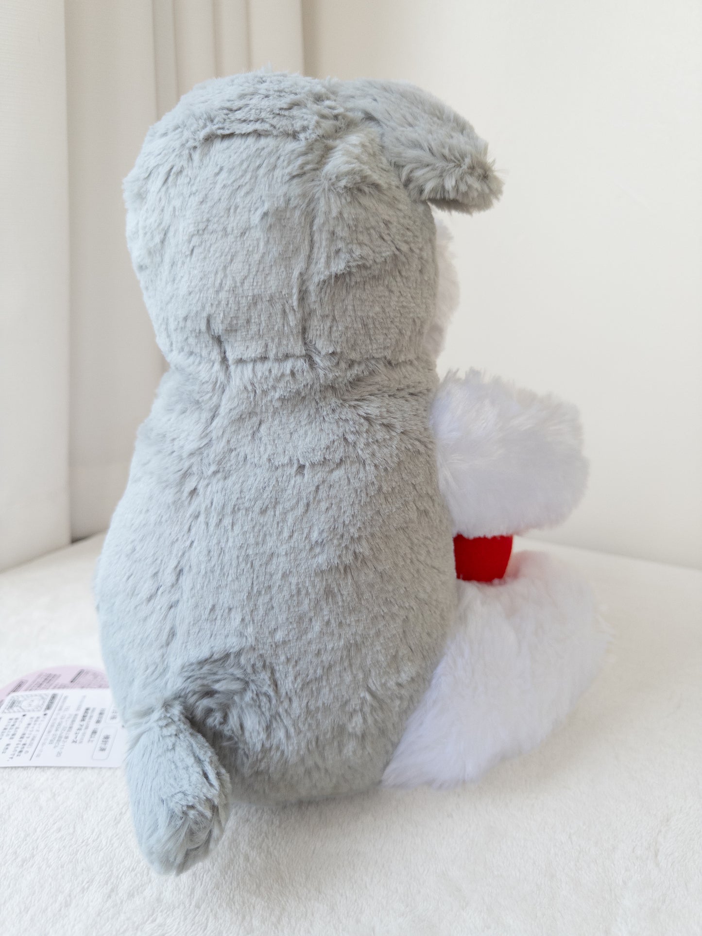 Schnauzer Peluche Reloj Grande