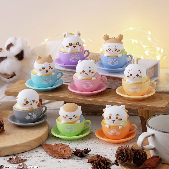 Chiikawa Figura Tacita Cappuccino ☕ ©nagano/chiikawa