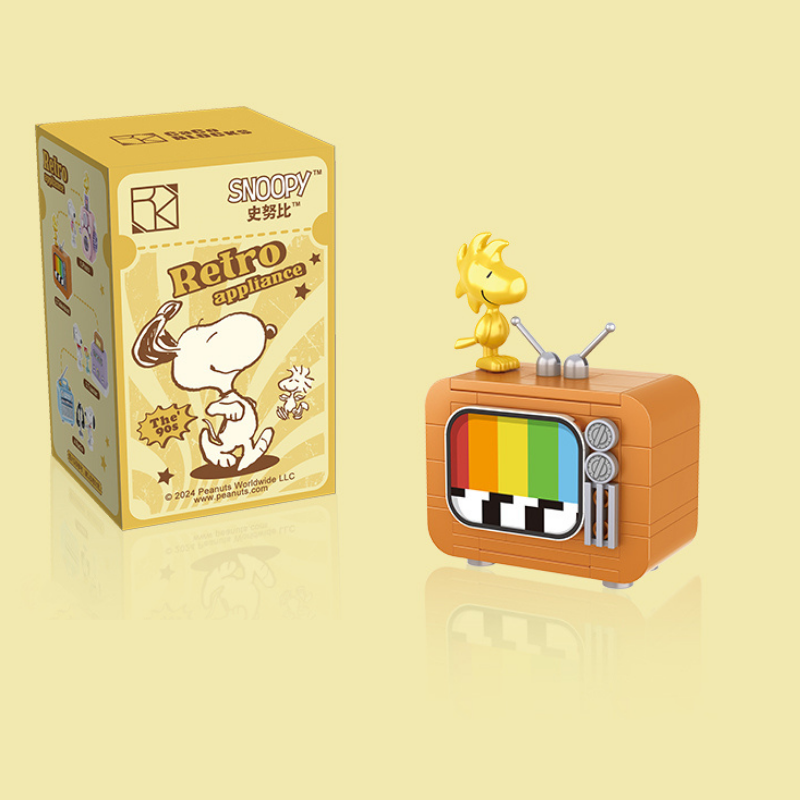 Snoopy Figura Armable Retro Appliances 🐾 © Peanuts
