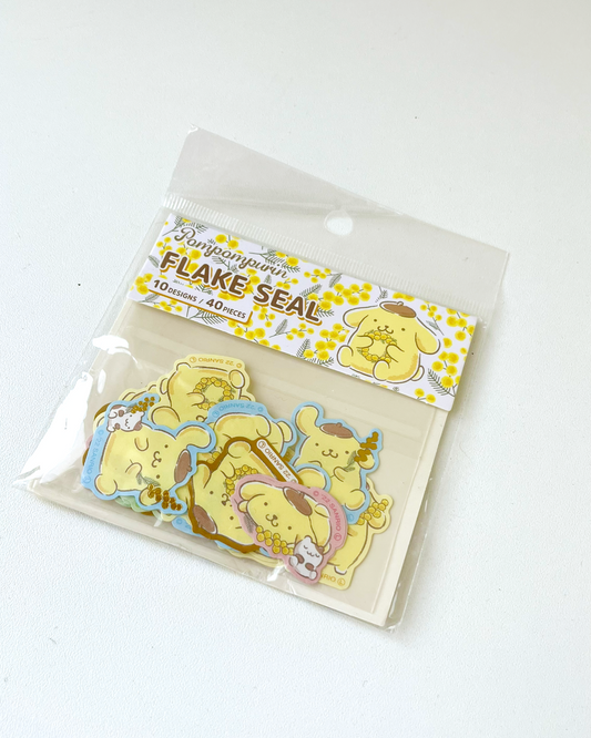 Pompompurin Stickers (40 unidades) © SANRIO CO., LTD