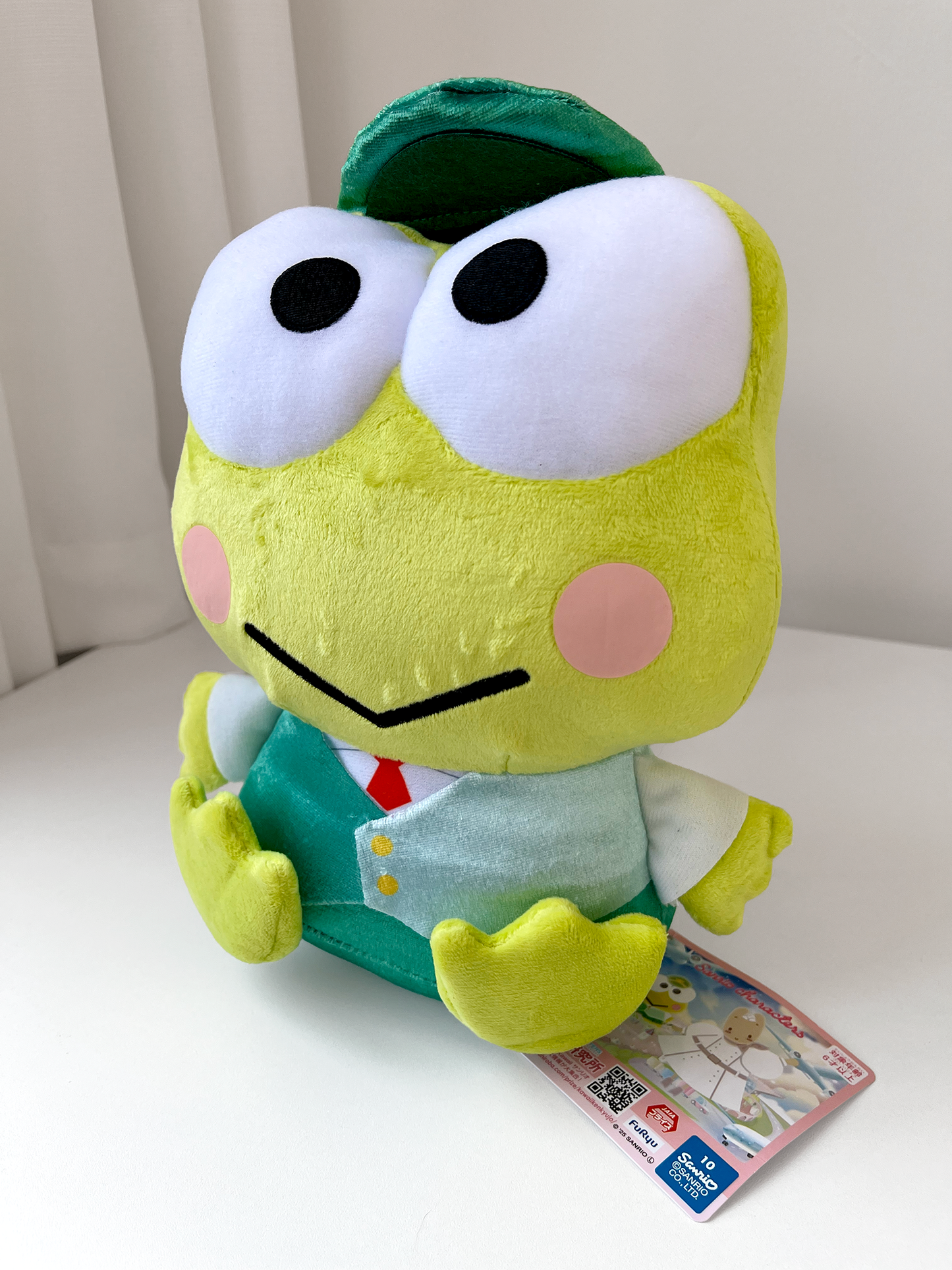 Keroppi Peluche 🎩 © SANRIO CO., LTD