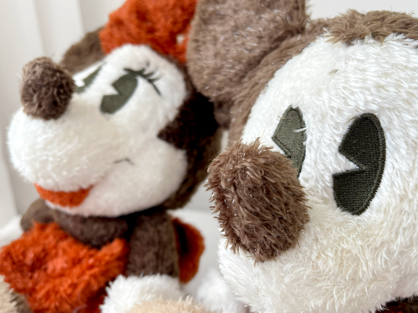 Mickey & Minnie Peluches Vintage Pareja 💕 © DISNEY