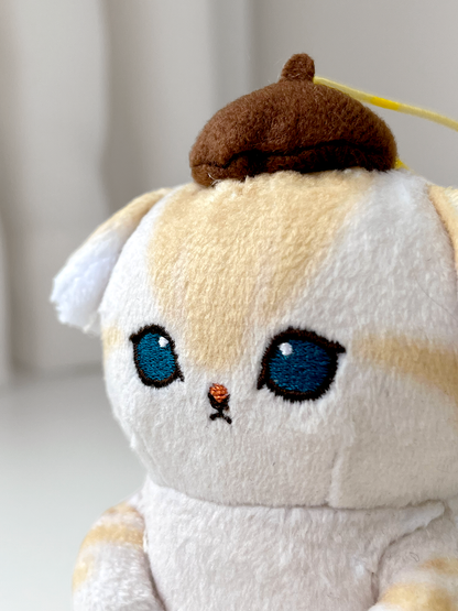 Mofusand Peluche Llavero Disfraz Pompompurin 🐱 ©mofusand
