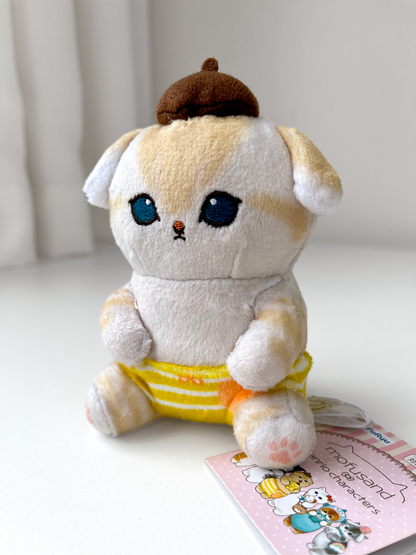 Mofusand Peluche Llavero Disfraz Pompompurin 🐱 ©mofusand
