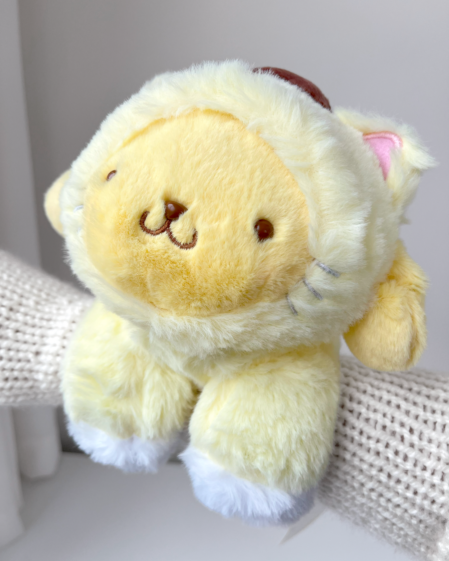 Pompompurin Gatito Peluche 🐱 © SANRIO