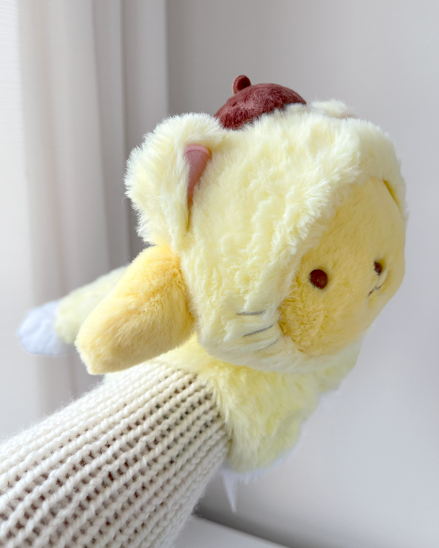 Pompompurin Gatito Peluche 🐱 © SANRIO
