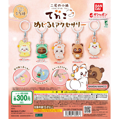 Tenko Mejirushi Llavero Gashapon | てnこ
