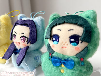 Mao Mao & Jinshi Gatitos Peluche Llavero (Pareja) 🐱 Diarios de la Boticaria