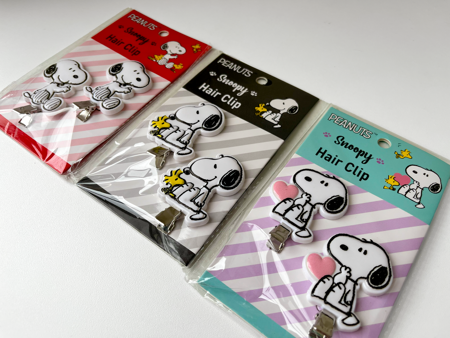 .★NEW★. Snoopy Ganchitos para el Cabello 🎀 © Peanuts