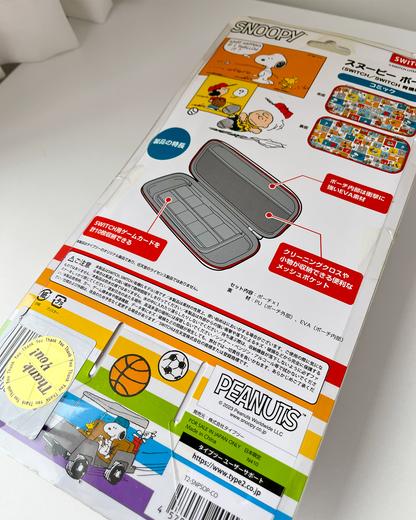 Snoopy Case para Nintendo Switch 🎮 © Peanuts