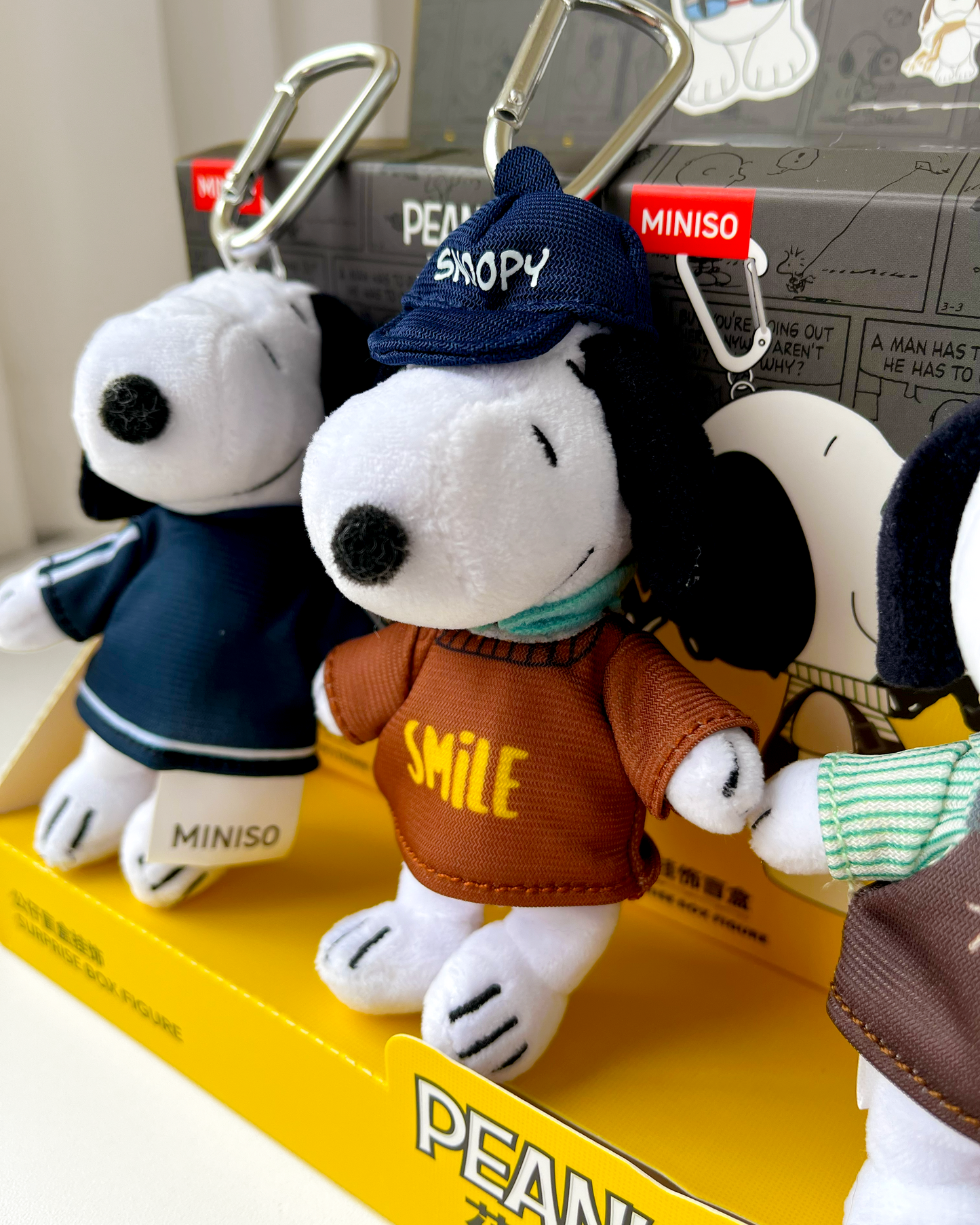 .★NEW★. Snoopy Peluche Llavero 75th Anniversary 🐾 © Peanuts