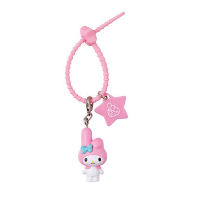 Sanrio Nanahoshi Colorful Multi-Charm Llavero Gashapon