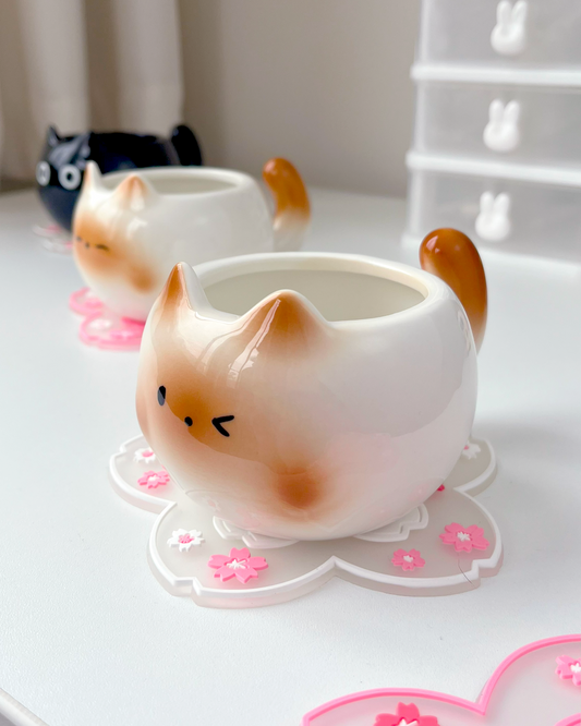 Taza Gatito Siamés